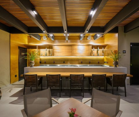 Pátio de eventos - balcão