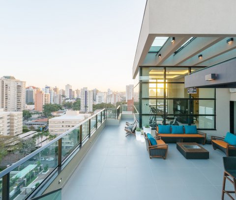 Rooftop - vista da piscina